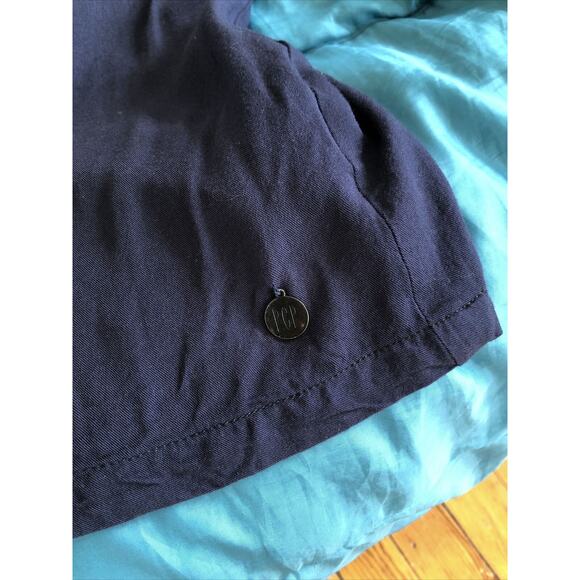 PEPPERCORN Navy Short Sleeve Cut Out Sheath Above the Knee Dress Size Small - Picture 6 of 8